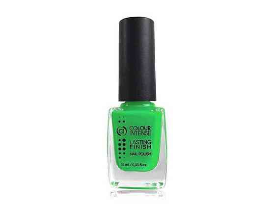 Лак для нігтів 10мл LASTING FINISH 005 N неон зелений ТМ Colour INTENSE Solmir Київ