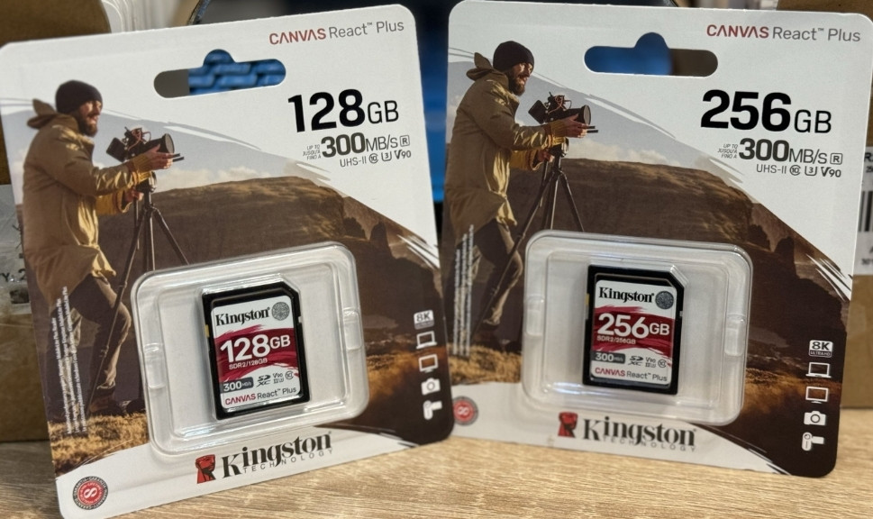 Kingston 128 GB SDXC Class 10 UHS-II U3 Canvas React Plus (SDR2/128GB) Киев - изображение 3