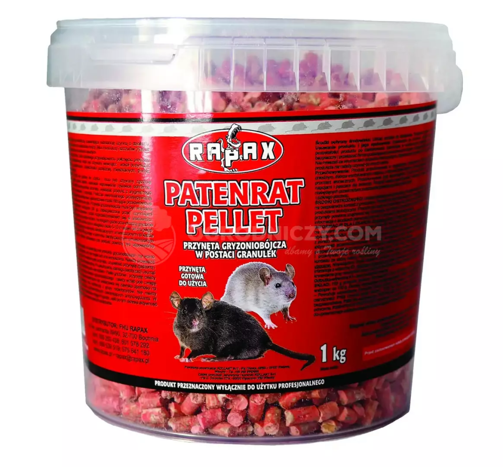 Гранули муміфікувальні для щурів і мишей Rapax, 1 кг Київ - фото 1
