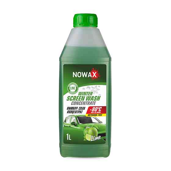 Омивач скла Nowax -80°C зимовий Lime концентрат 1л Львів