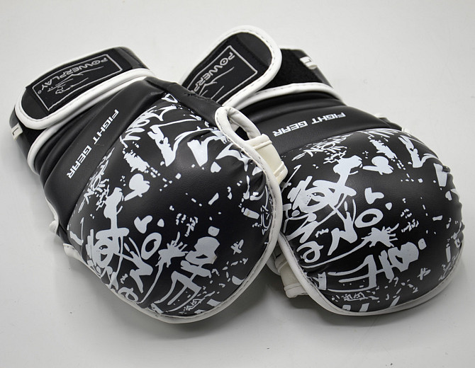 Рукавички для Karate PowerPlay 3092KRT Чорні-Білі XL Кам'янське - фото 10