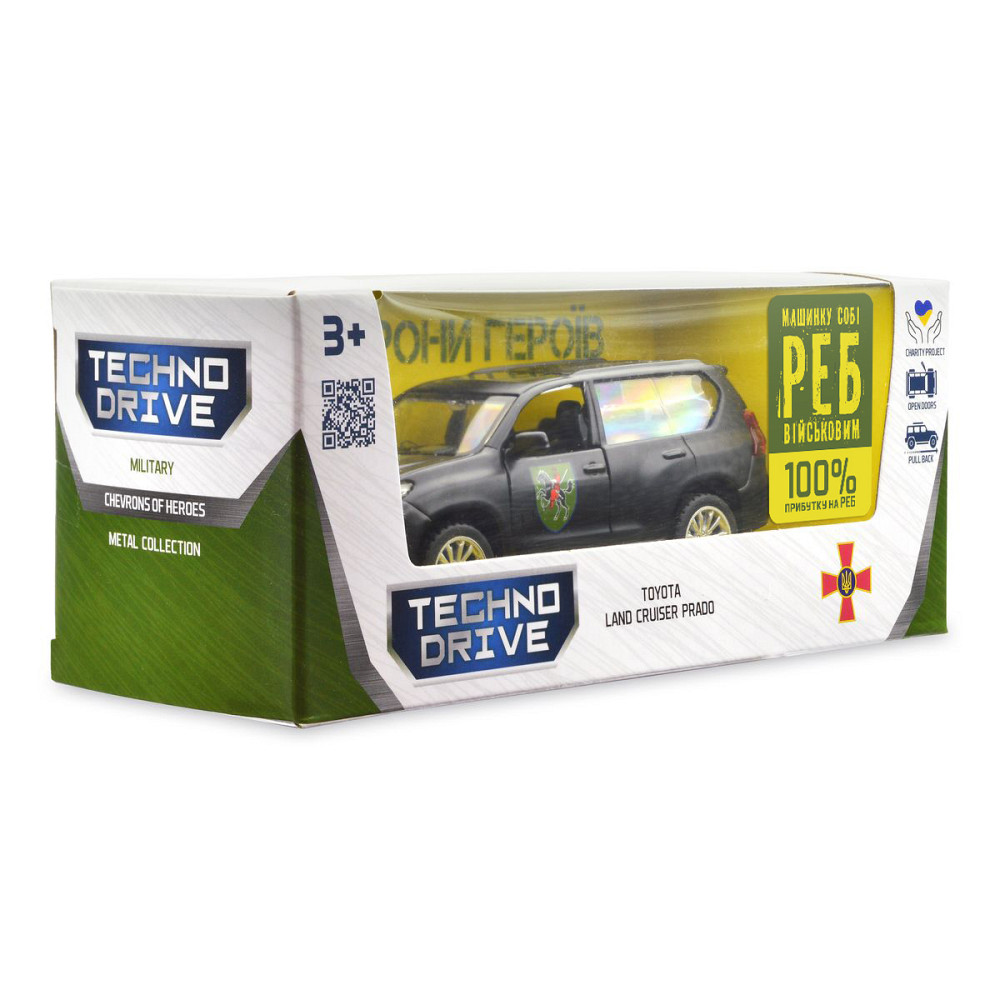Автомодель серії Шеврони Героїв - Toyota Land Cruiser Prado - 110 ОМБр Дніпро - фото 7