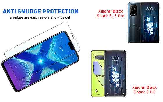Защитное стекло NeoGlass для Xiaomi Black Shark 5, 5 Pro, 5 RS – ультрапрозрачное и устойчивое Киев