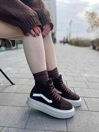 Molly Кросівки жіночі MOLLY 243 коричневі (зима, замша натуральна) (5674) 40 Коломыя