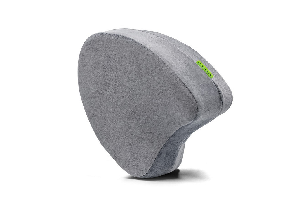 Ортопедична подушка для ніг та колін Comfort Night PMF 008-2 250х200х120 світло-сіра (велюр) Дніпро - фото 7