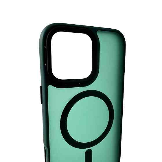 Чехол для iPhone 16 Pro Cosmic Magnetic Green Киев