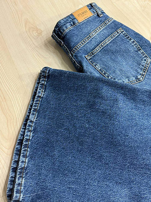 Джинси жіночі Its Basic 3992-2 flare супер кльош широкі сині, синій, 36, 36, 70 см, 98 см Київ - фото 14