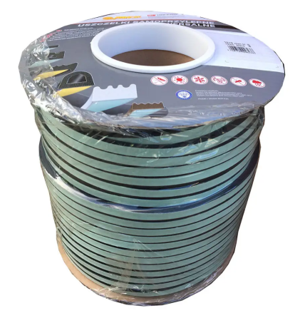 Самоклеєний гумовий ущільнювач профіль для вікон і дверей E 10x6 (100м) чорний Павлоград