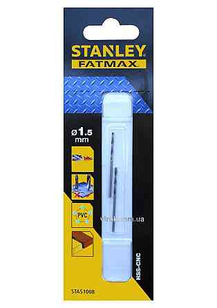 Сверло универсальное скоростное STANLEY : Ø= 1,5 мм. (метал/дерево/пластик) Одесса