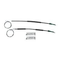 Трос стеклоподъёмника Передняя правая дверь, Чёрно-серый, Металл,   307, Дверь, Киев - изображение 1