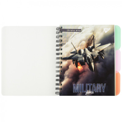 Блокнот Yes А5 Military 144 листа пластиковая обложка (681953) Винница - изображение 1