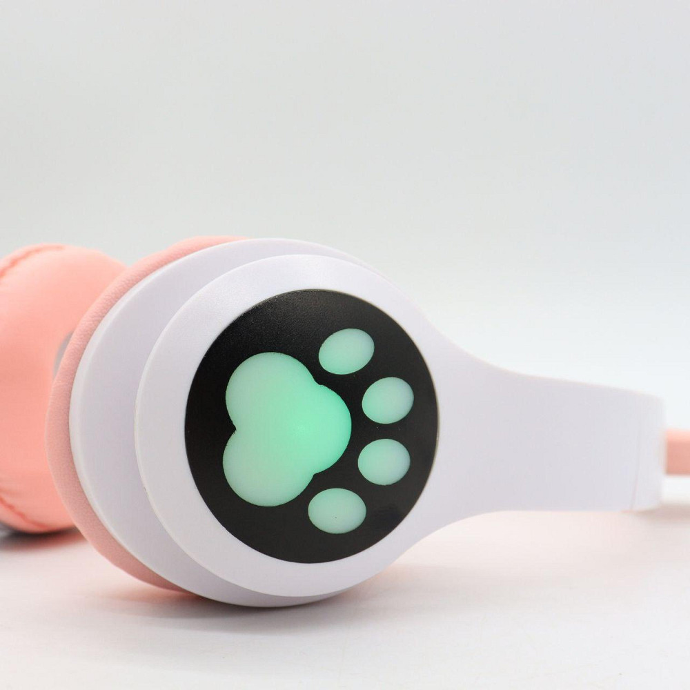 Беспроводные наушники с кошачьими ушками,VZV-23M,Розовые SBR Киев - изображение 7