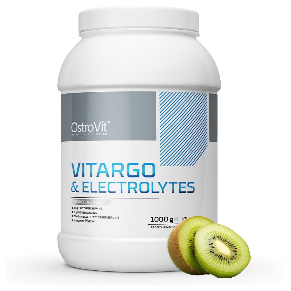 Витаминно-минеральный комплекс с углеводами OstroVit Vitargo & Electrolytes & Vitamins 1000 g (Kiwi) Луцк - изображение 3