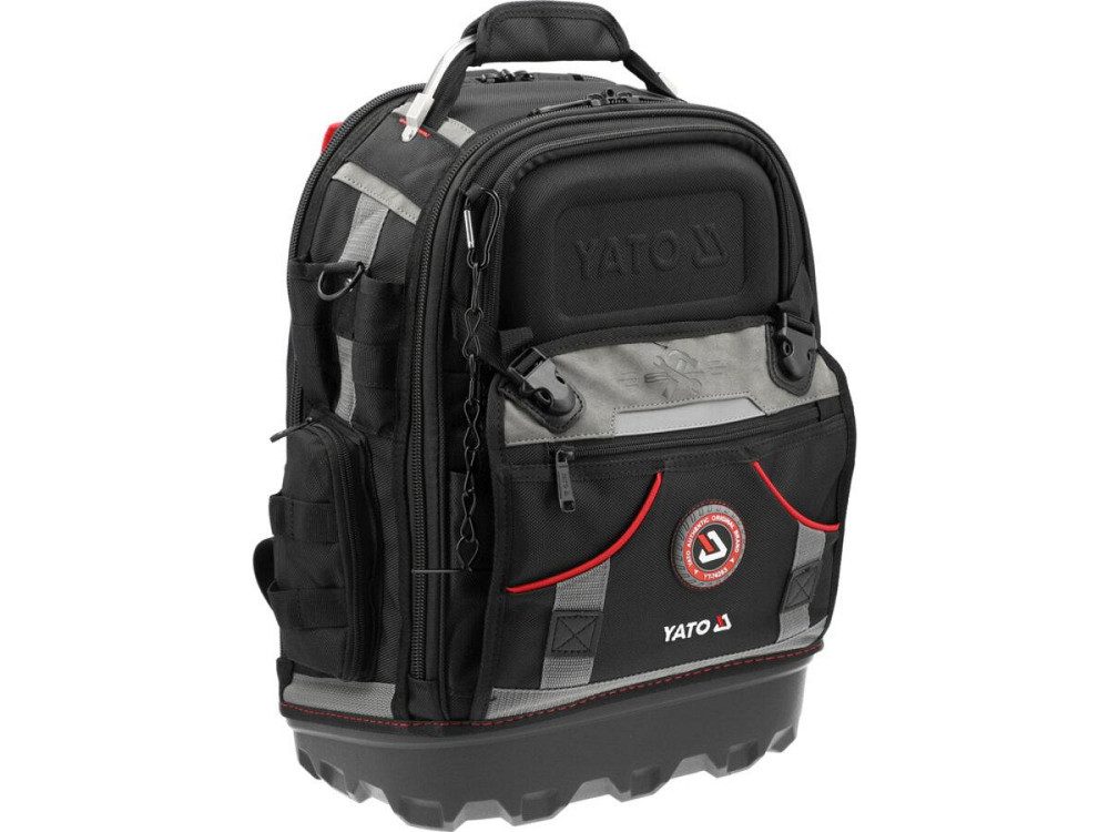 Рюкзак для інструментів YATO з 2 плечовими пасами,75 кишень,385x200x485 мм, з армованого нейлону [6] Одесса - изображение 1