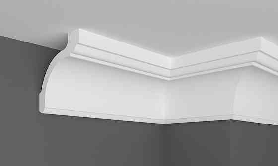 Карниз полиуретановый гладкий Gaudi Decor P 962 Днепр