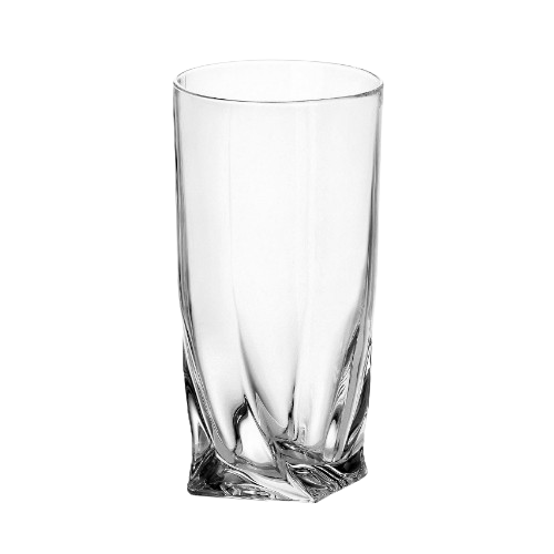 Набір склянок Quadro 350мл 6шт для соку 