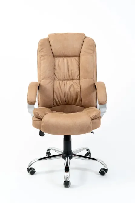 Офисное Кресло Руководителя Richman CaliforniaMustang Caramel Хром М2 AnyFix Карамельное Киев - изображение 2