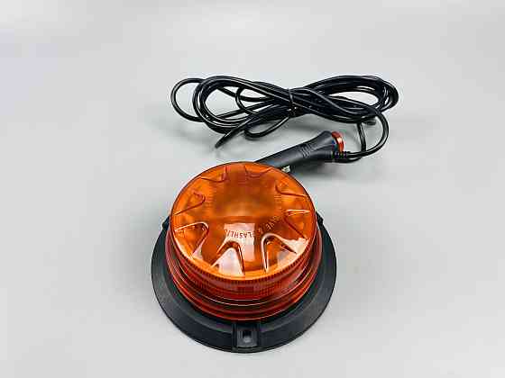 Миготливий проблисковий маячок світлодіодний, аварійний сигнальний вогонь обертовий, магнітний сигнальний маяк Мукачево
