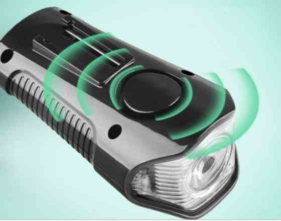 Велофара на руль с сигналом и спидометром Xanec SFL15 Винница