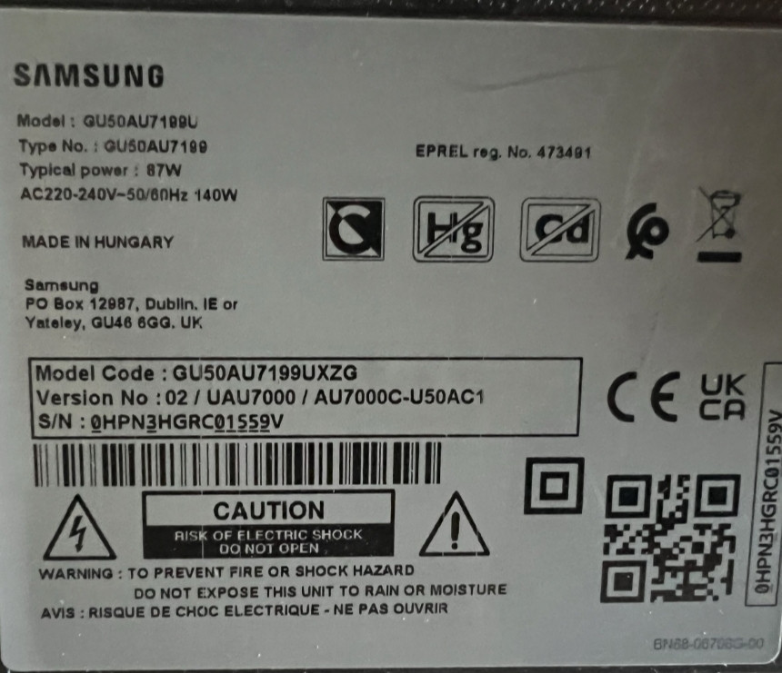 Телевизор Samsung 50