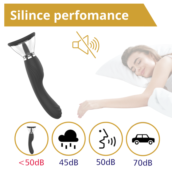 Вібратор - Erospace Sweet Play Clitoral Licking Tongue And Vibrator 2in1 A6 Sex Aura Київ