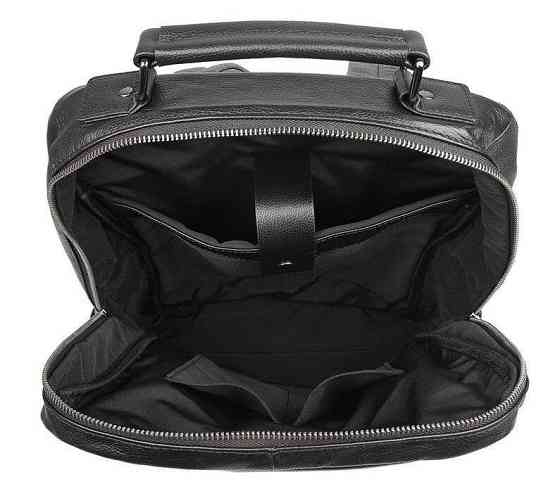 Рюкзак Vintage 14949 кожаный Черный Киев