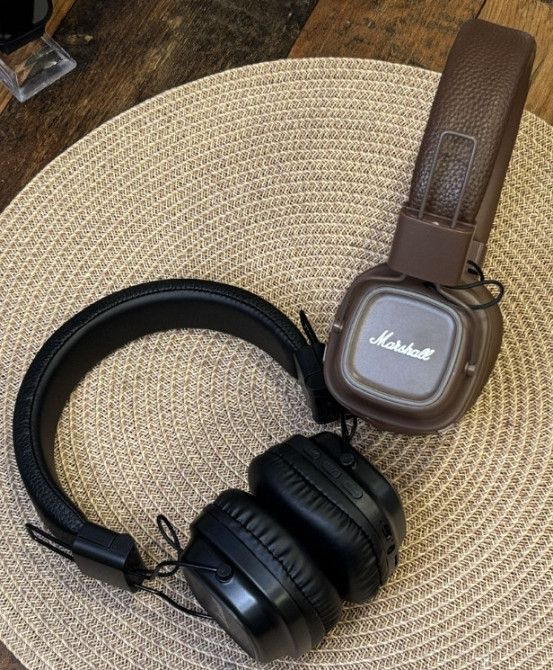 Розпродаж!! Наушники marshal чорні та коричневі. Харків - фото 2