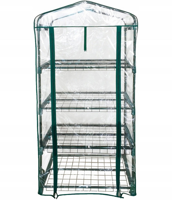 Теплица 5 уровней полок для дома или дачи 160х69х50 см Mar-Pol (M85004) Нововолынск - изображение 2