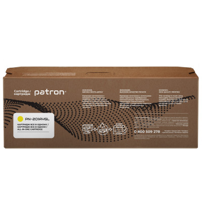 Картридж Patron HP CLJ CF402A для M252/M274/M277 Yellow, GREEN Label (PN-201AYGL) Винница - изображение 5