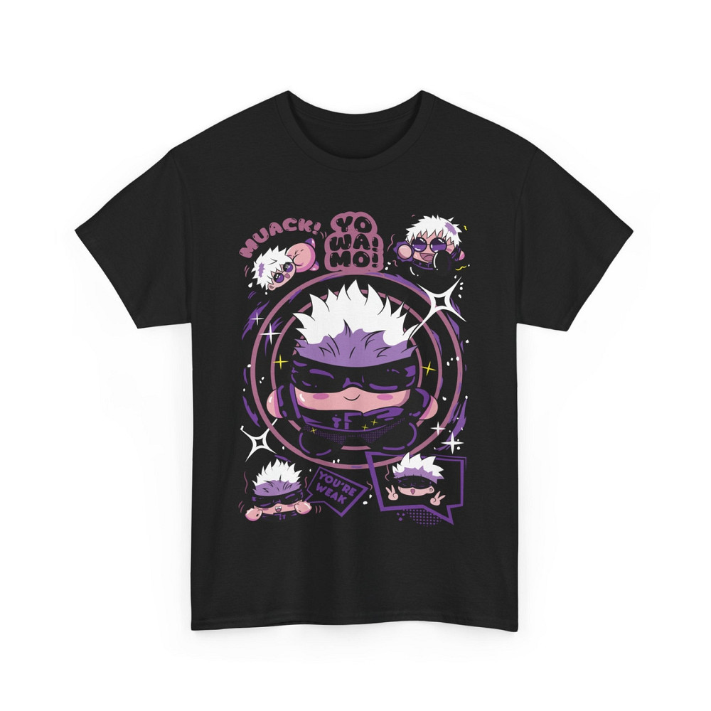 Футболка мужская аниме Аниме Гаминг Саторо Годжо оверсайз (S/M/L) Черний AnimeJ0467 Днепр - изображение 4