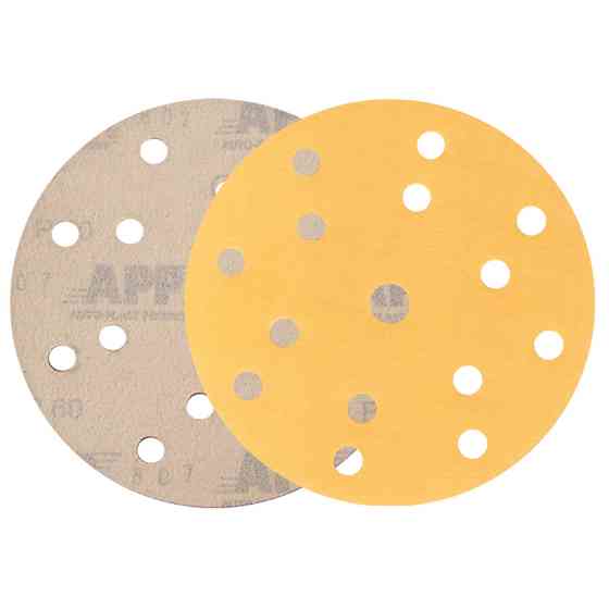 Наждачні круги K555 P60 d150мм 14+1отв. (ціна за уп.-50шт) жовтий APP, 40KZU060 Київ