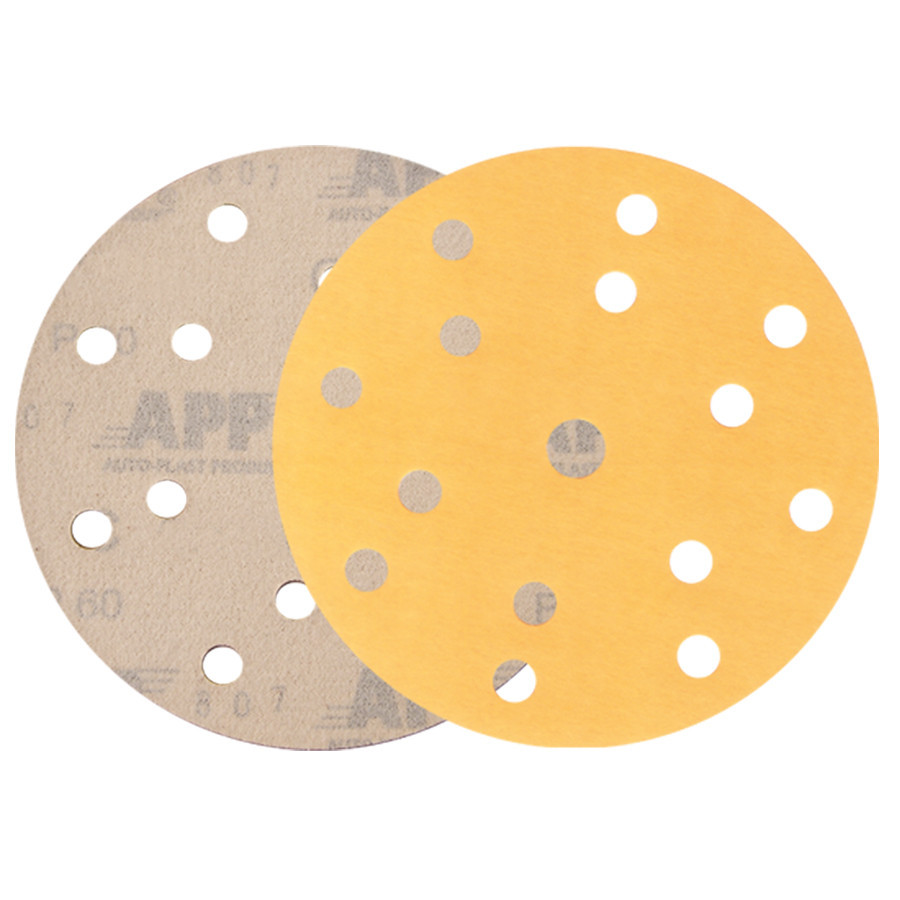 Наждачні круги K555 P60 d150мм 14+1отв. (ціна за уп.-50шт) жовтий APP, 40KZU060 Киев - изображение 1