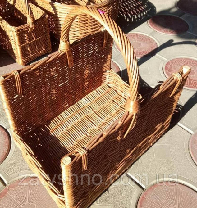 Корзина плетеная для дров Киев - изображение 4