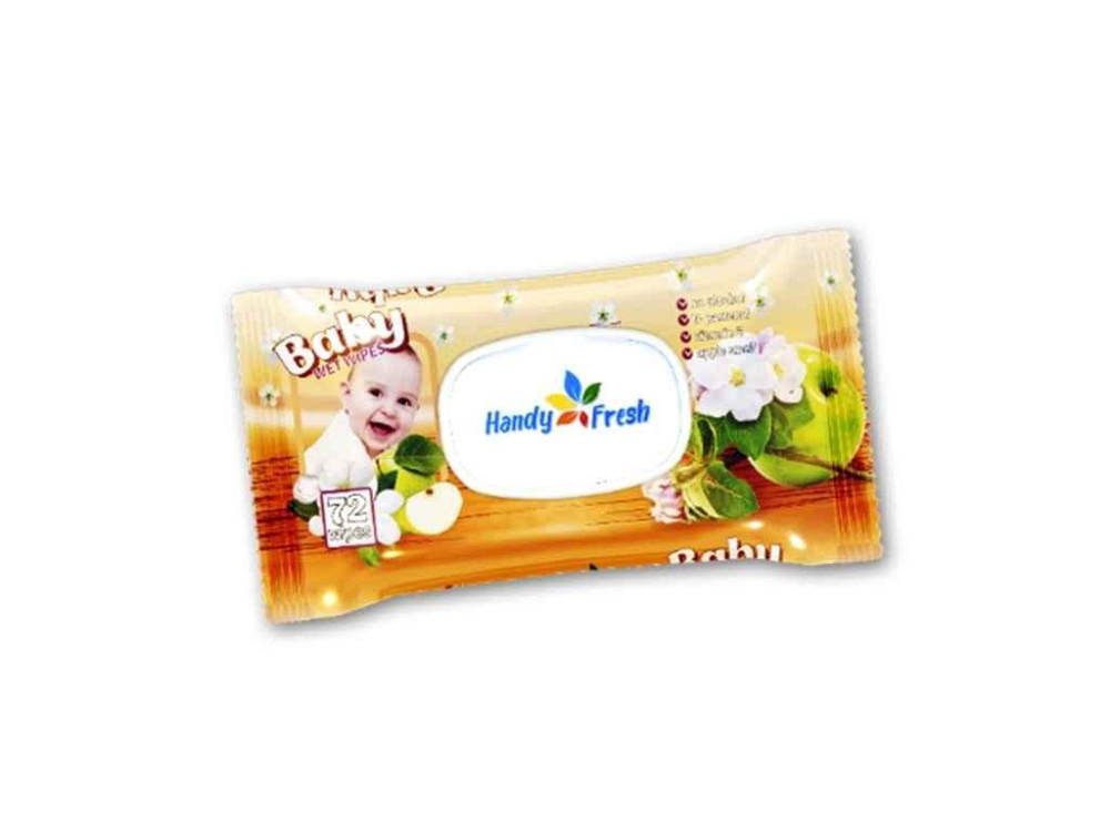 Вологі серветки 72шт клапан ТМ Handy fresh Київ - фото 1