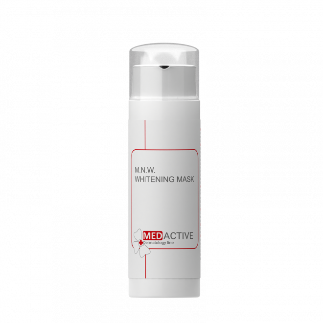 Антиоксидантна маска з освітлювальним ефектом Medactive M.N.W. WHITENING MASK antioxidant & brightenyl, 50мл Дніпро - фото 1