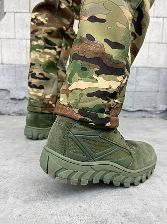Тактический демисезонный комплект Softshell 4 в 1 (куртка, штаны, кофта, бейсболка) Мультикам XXL Винница - изображение 3