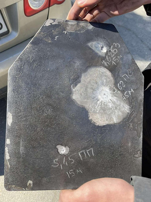 Комплект бронеплит для плитоноски 5-го класу Advanc 7м 25x30sм 4.2кг Київ - фото 2