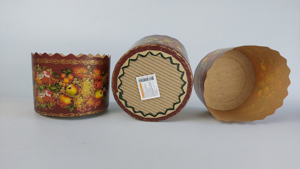 Форми для Пасок 300 гр d110 h85 Жостово 50 шт/пач. Харків - фото 2