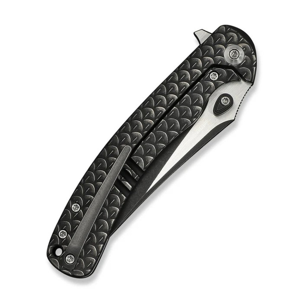 Ніж складаний туристичний Weknife Dracarys, (9.1 см) Böhler M390 / титан 6AL4V чорний Київ - фото 5