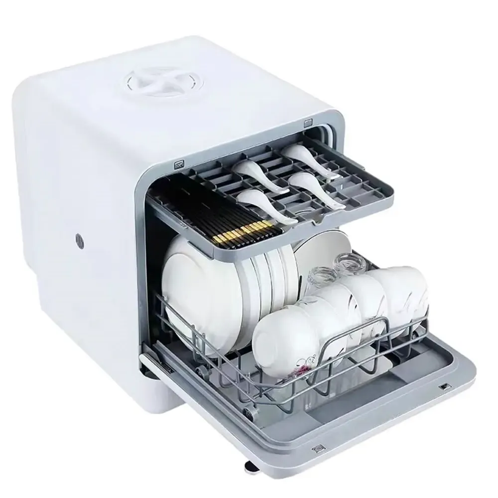 Портативная посудомоечная машина с двойным водоснабжением,горячей сушкой воздуха, УФ-стерилизацией,сенсорным управлением, 3 программы ,5 литров Коломыя - изображение 3