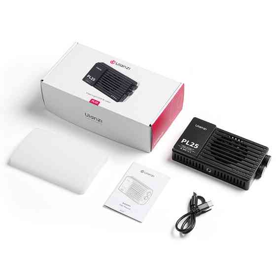 Накамерный свет 25Вт с рассеивателем CRI 96+ 2700-6500К Ulanzi PL25 Киев