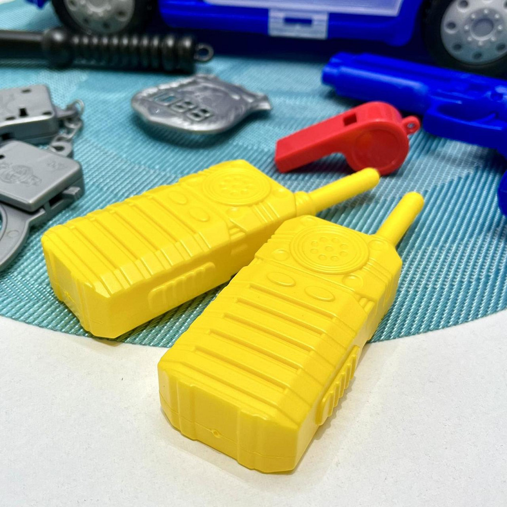 Машинка з поліцейським набором у валізі Синій (661-173) Чернігів - фото 3