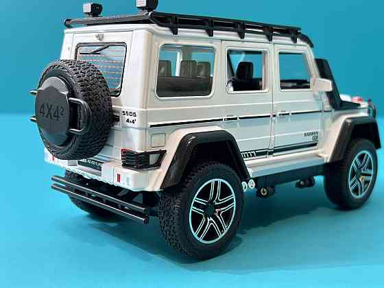 Машина Автосвіт gelendvagen g-class інерційна відчиняються двері капот багажник 22см Біла (AP-2023) Чернігів
