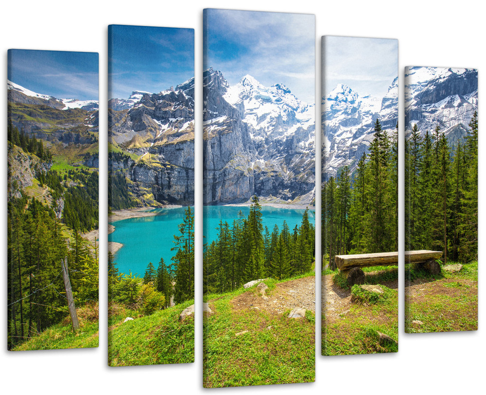 Модульная картина Природа Горы Art-349_5 ( 80х118см ) 90х132 см Киев - изображение 1