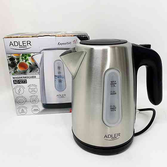 Современный электрический чайник, Чайники металлические из нержавеющей стали, Чайник дисковый GD-50 Львов