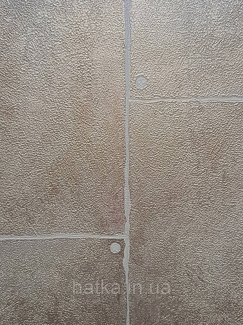 Шпалери вінілові на флізеліні Marburg Loft 0.53х10 золотисті під плитку штукатурку Київ - фото 2