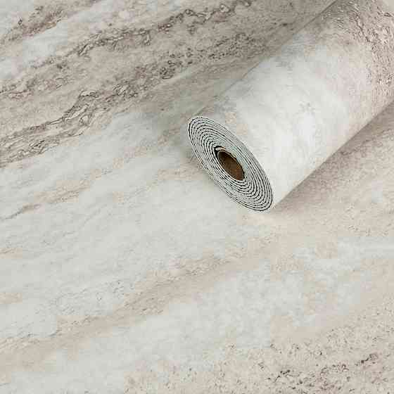 Самоклеящаяся виниловая плитка в рулоне 600х3000х2мм Перламутровый мрамор Глянец SW-00001283 Днепр