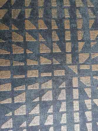 Шпалери вінілові на флізелін AS creation Geo Effect 0.53х10 абстракція геометрія 3д чорні золотисті 38352-2 Київ