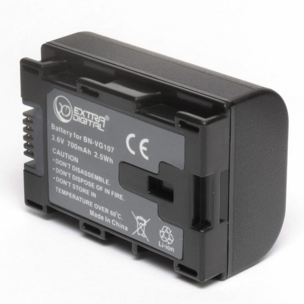 Акумулятор до фото/відео Extradigital JVC BN-VG107 (chip) (BDJ1308) Вінниця - фото 3