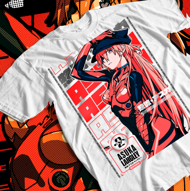 Футболка аниме Евангелион оверсайз (S/M/L) Черний AnimeJ0043 Днепр - изображение 1